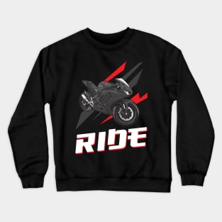 Ride - Motorradfahrer Shirt Crewneck Sweatshirt